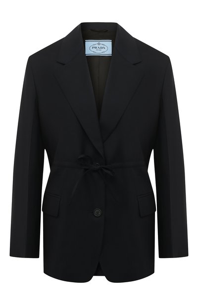 Женский шерстяной жакет PRADA, арт. P565M-10GK-F0008-221