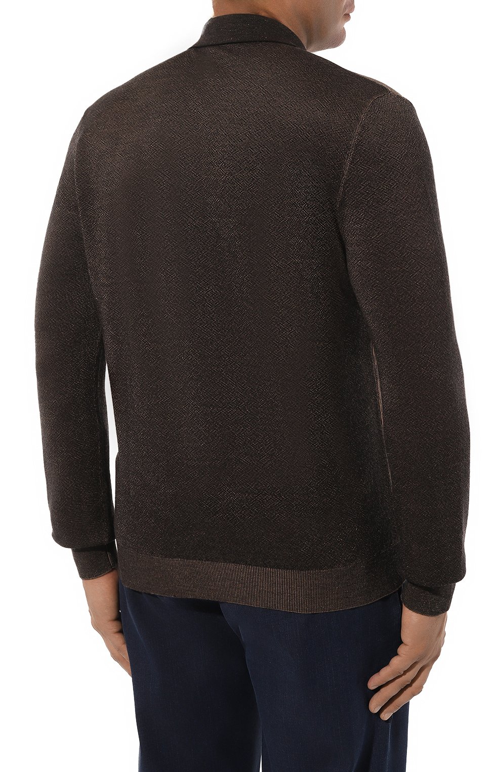 Поло из шерсти и шелка ZILLI, арт. KBP001M0230VRPP00, фото 4