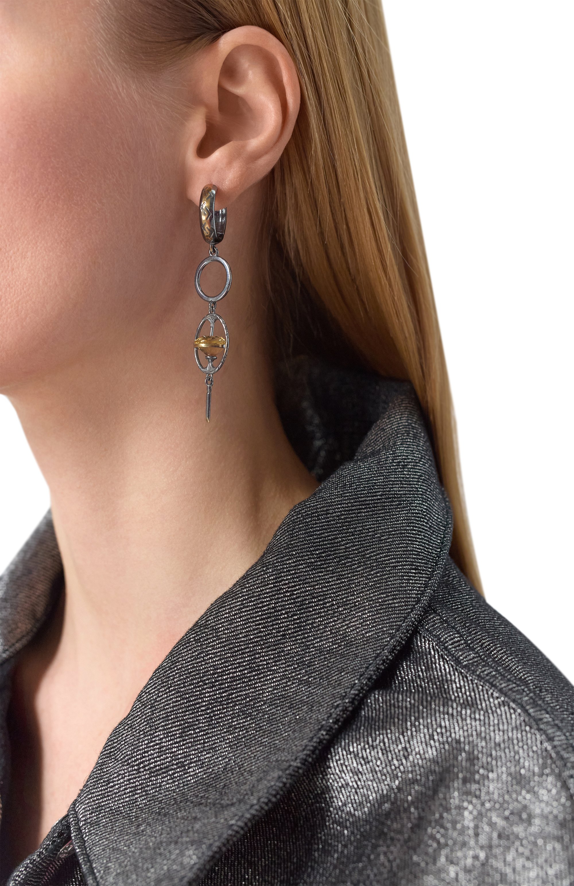 Серьги тотем MIDGARD PARIS, арт. 5784B, фото 2