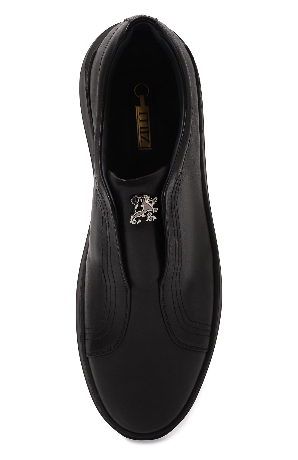 Кеды с отделкой из кожи каймана ZILLI, арт. H0002AM1020VSH002, фото 6