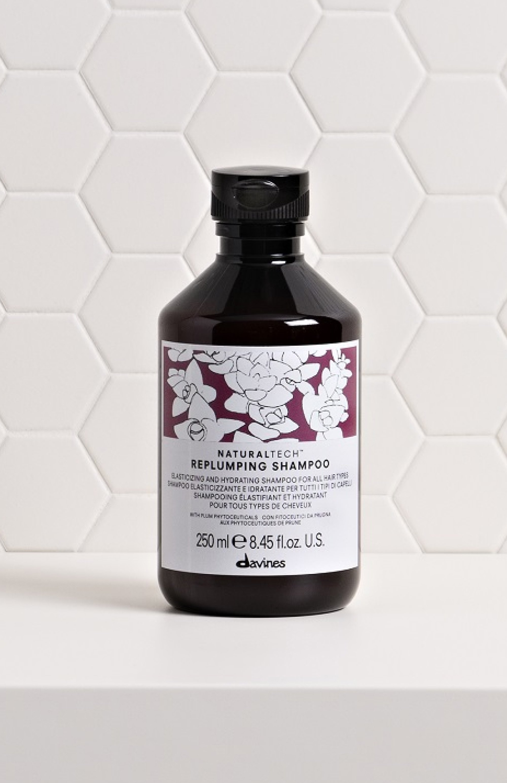 Уплотняющий шампунь replumping (250ml) DAVINES бесцветного цвета по цене 4180 руб., арт. 71266, фото 3 Уплотняющий шампунь replumping (250ml) DAVINES, арт. 71266, фото 3