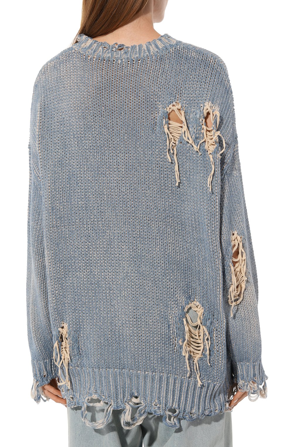 Хлопковый пуловер R13, арт. R13WY089-Y087B, фото 4