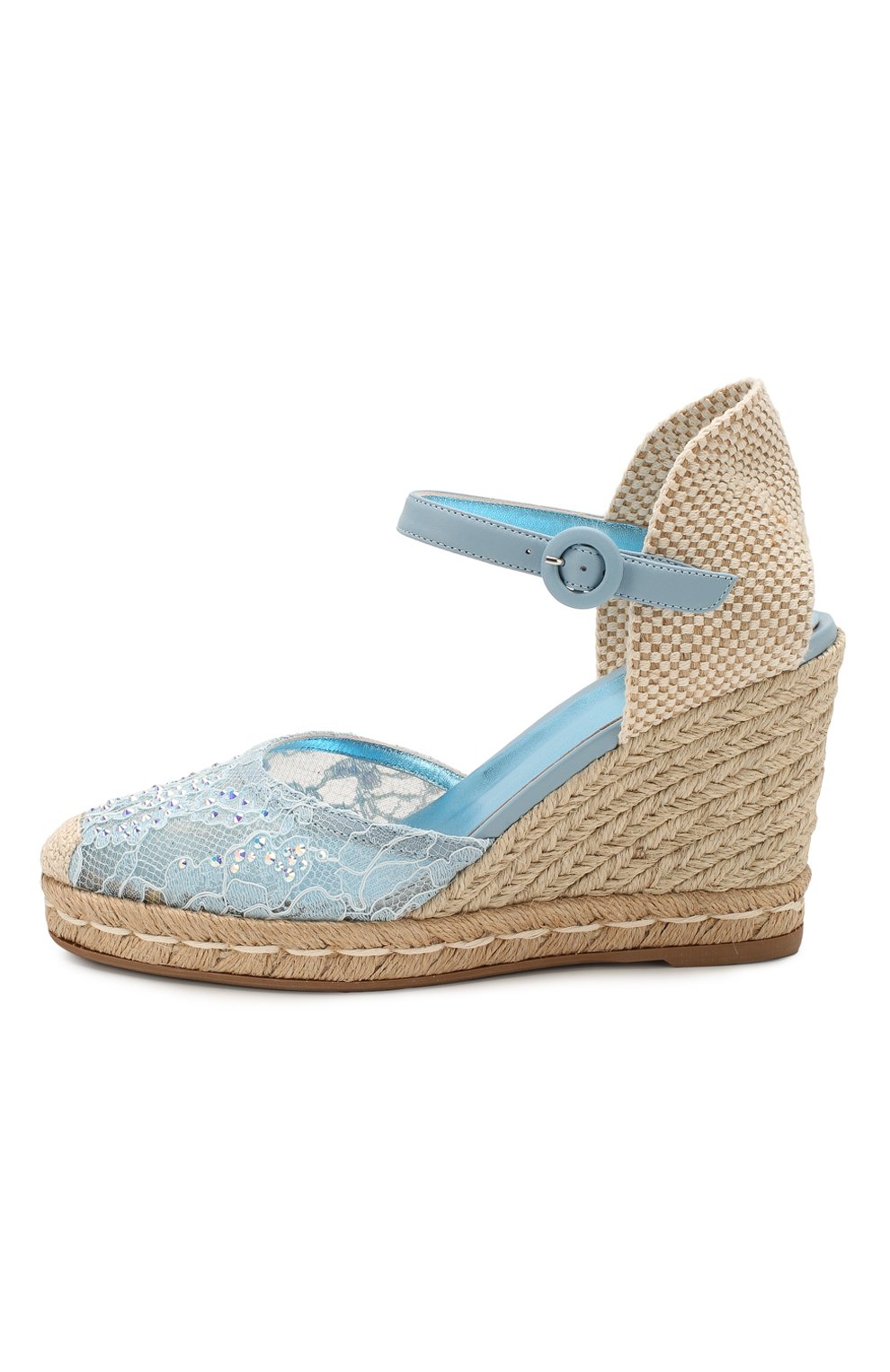 Текстильные босоножки LE SILLA, арт. 0405N060M3PPLAC, фото 3