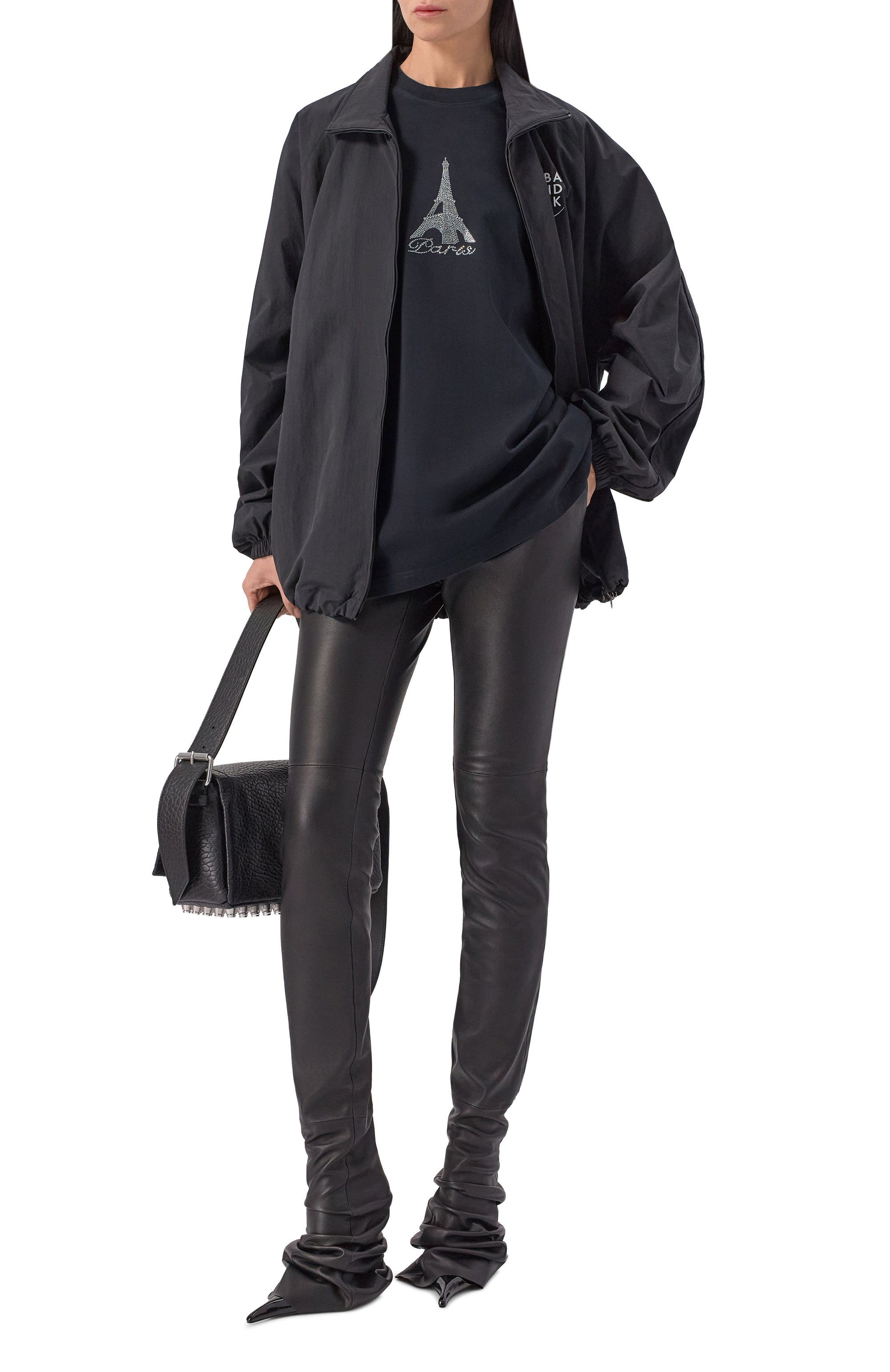 Хлопковая майка VETEMENTS черного цвета по цене 65050 руб., арт. ME76TR262B/1200 LIGHT JERSEY, фото 3 Хлопковая майка VETEMENTS, арт. ME76TR262B/1200 LIGHT JERSEY, фото 3