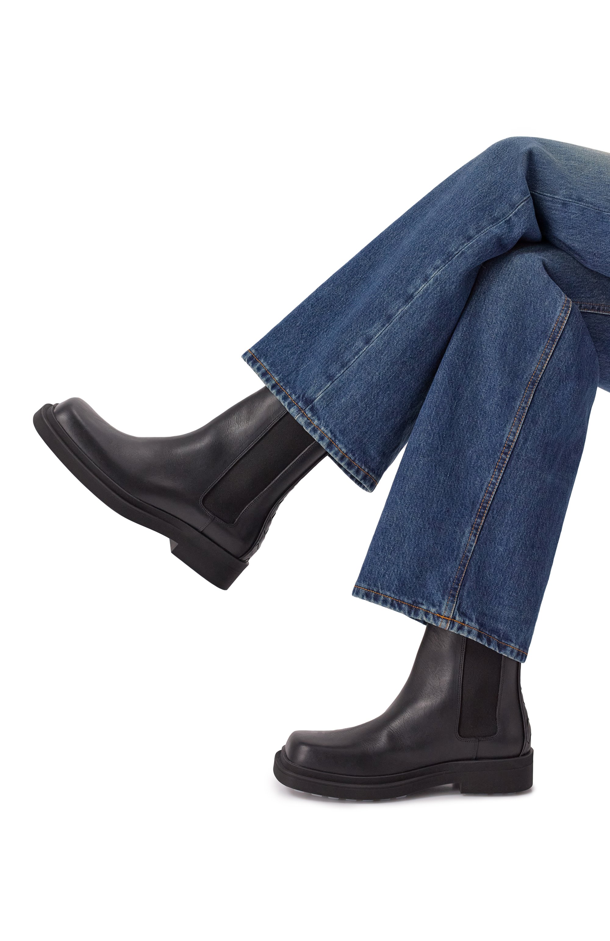 Кожаные челси ben BOTTEGA VENETA, арт. 838337/V2WT0, фото 2