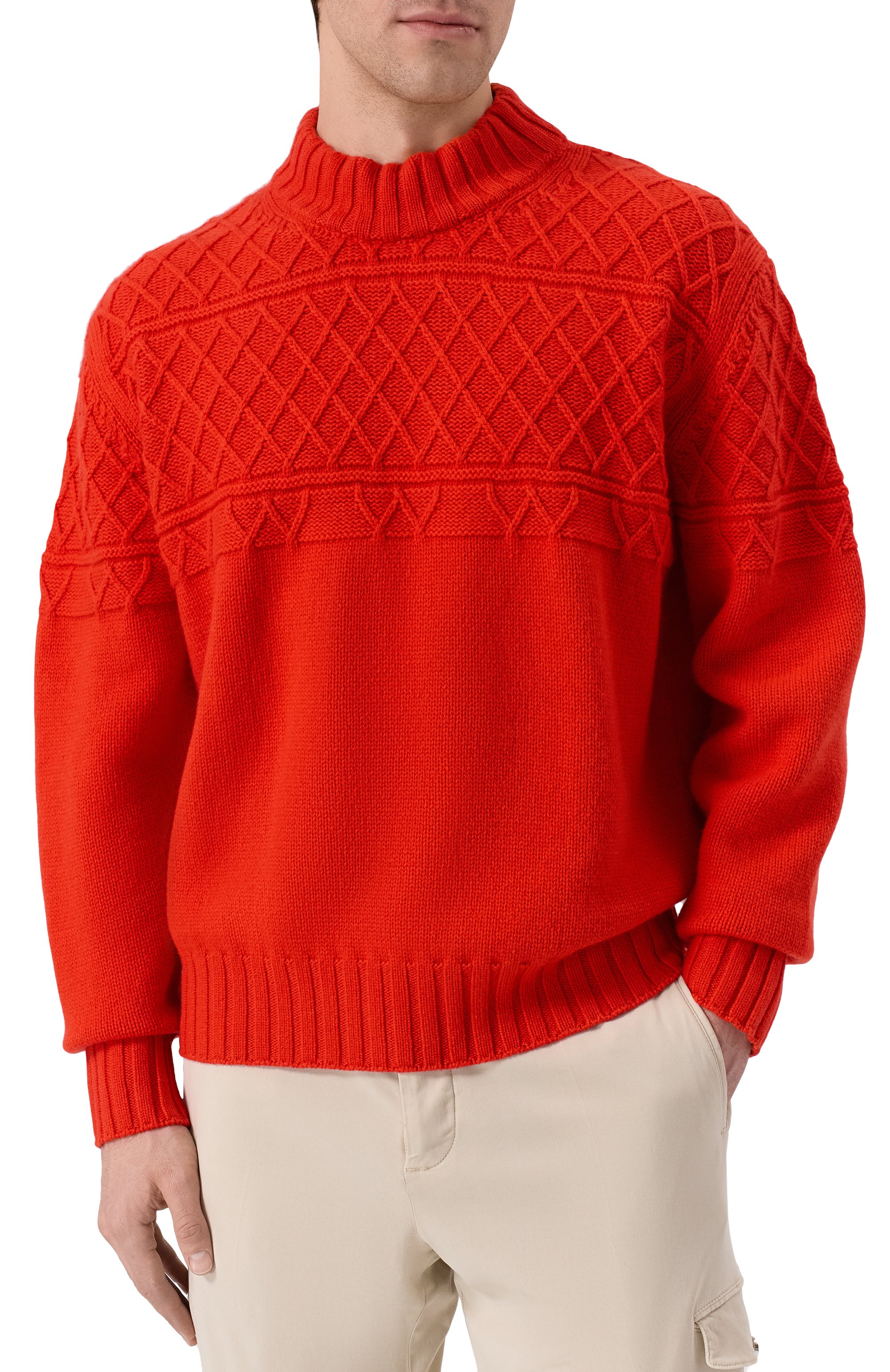 Свитер из шерсти и кашемира KITON, арт. UMM071903, фото 3