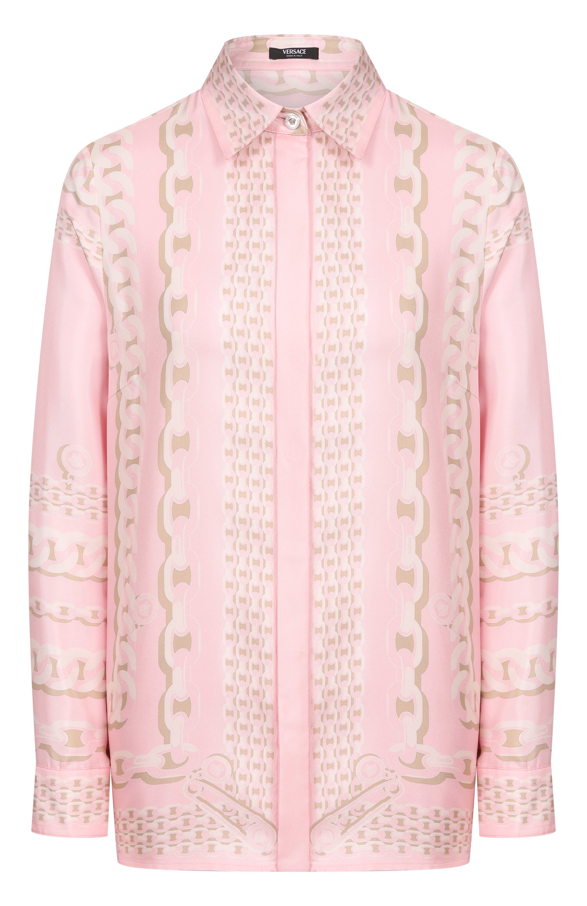 Шелковая рубашка VERSACE, арт. 1001360/1A13638, фото 1