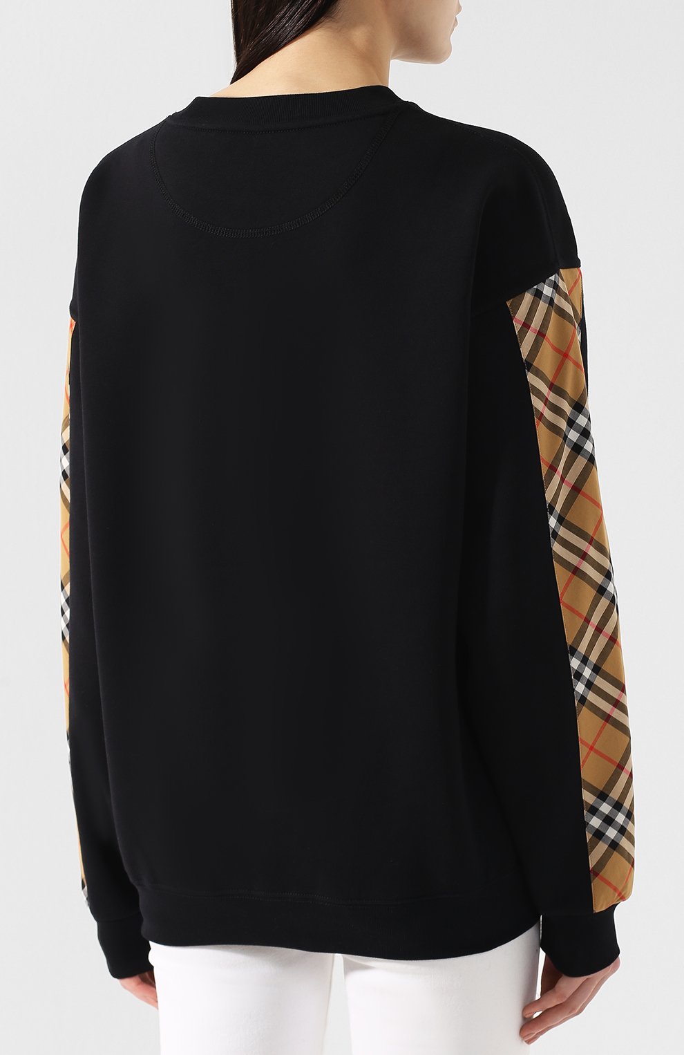 Хлопковый пуловер BURBERRY, арт. 8008215, фото 4