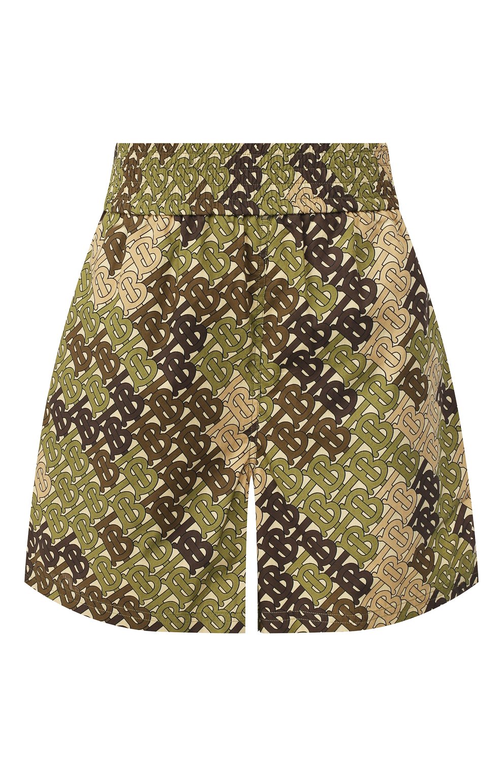 Хлопковые шорты BURBERRY хаки цвета по цене 52100 руб., арт. 8014288, фото 1 Хлопковые шорты BURBERRY, арт. 8014288, фото 1