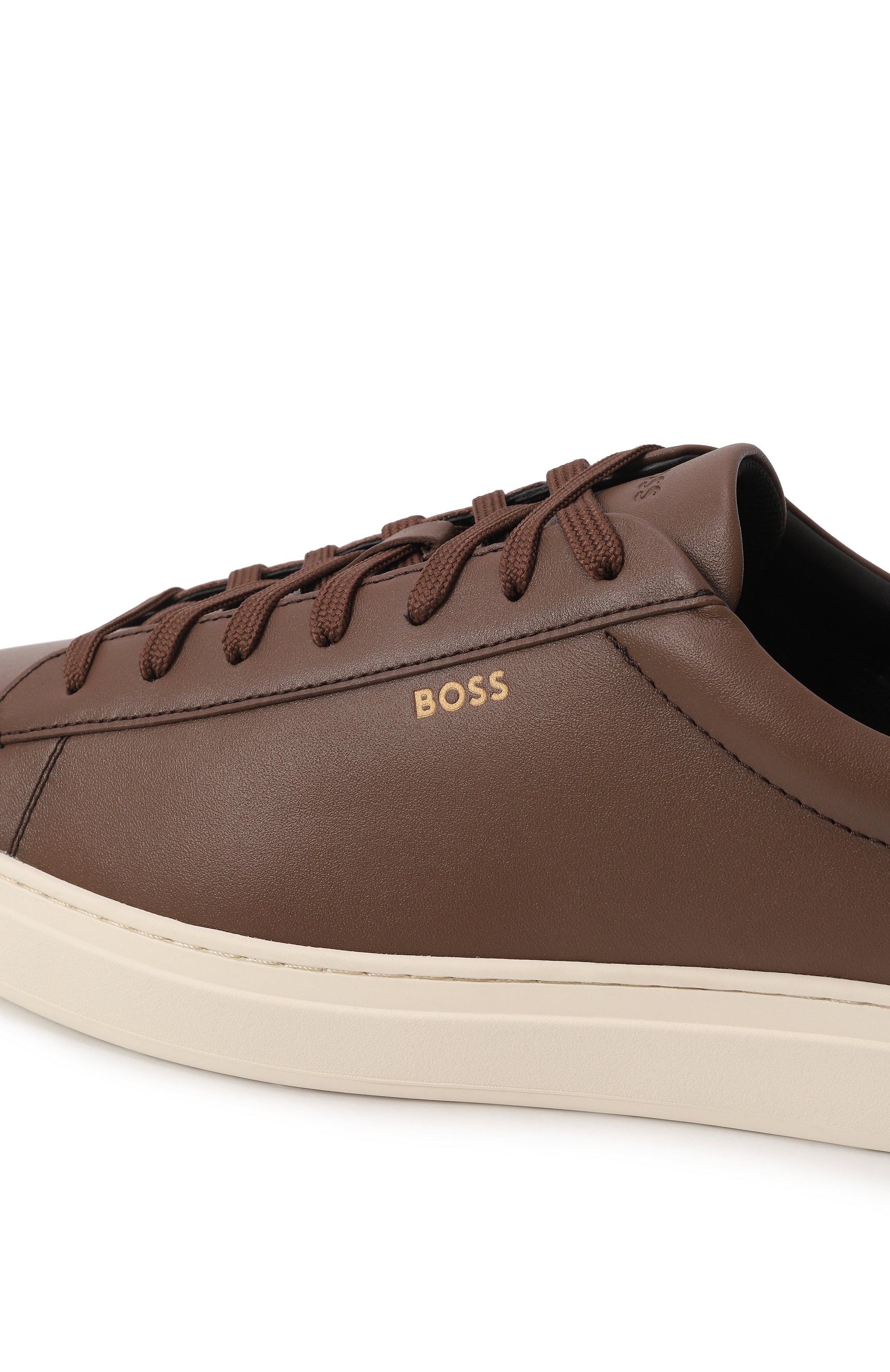 Кожаные кеды kieran BOSS, арт. 50536480, фото 7