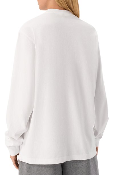 Хлопковый лонгслив ALEXANDER WANG белого цвета по цене 62950 руб., арт. UCC4261938, фото 4 Хлопковый лонгслив ALEXANDER WANG, арт. UCC4261938, фото 4
