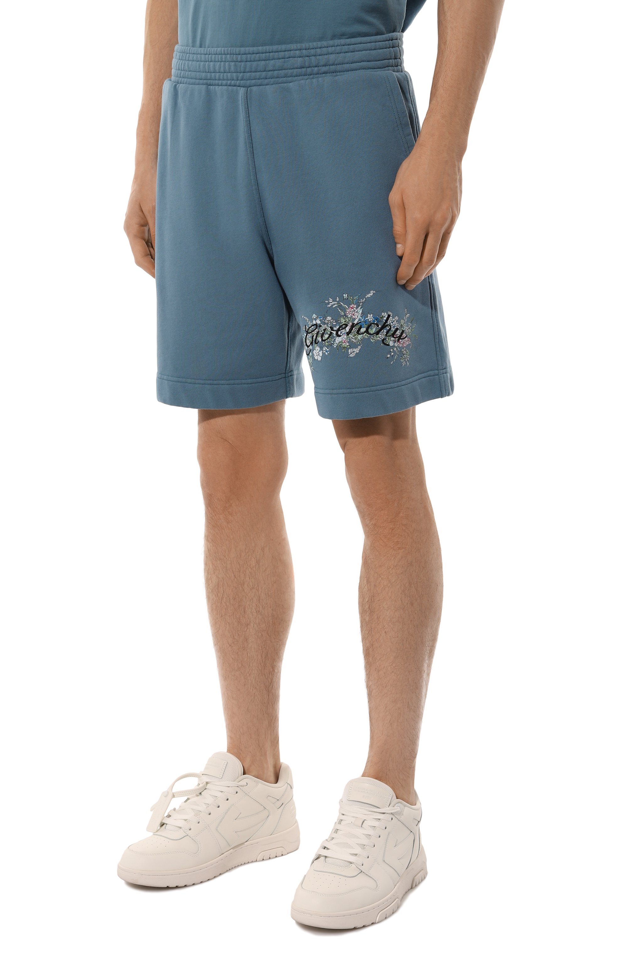 Хлопковые шорты GIVENCHY, арт. BM515J3YMU, фото 3