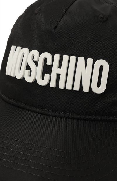 Бейсболка MOSCHINO черного цвета по цене 26450 руб., арт. A9201/8273, фото 4 Бейсболка MOSCHINO, арт. A9201/8273, фото 4