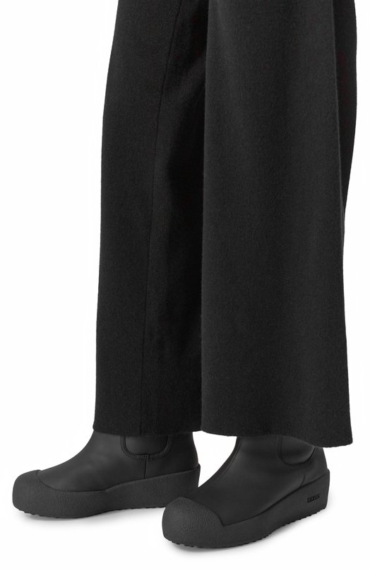 Комбинированные сапоги Bally WB004T/VT155 Чёрный  WB004T/VT155 Фото 2