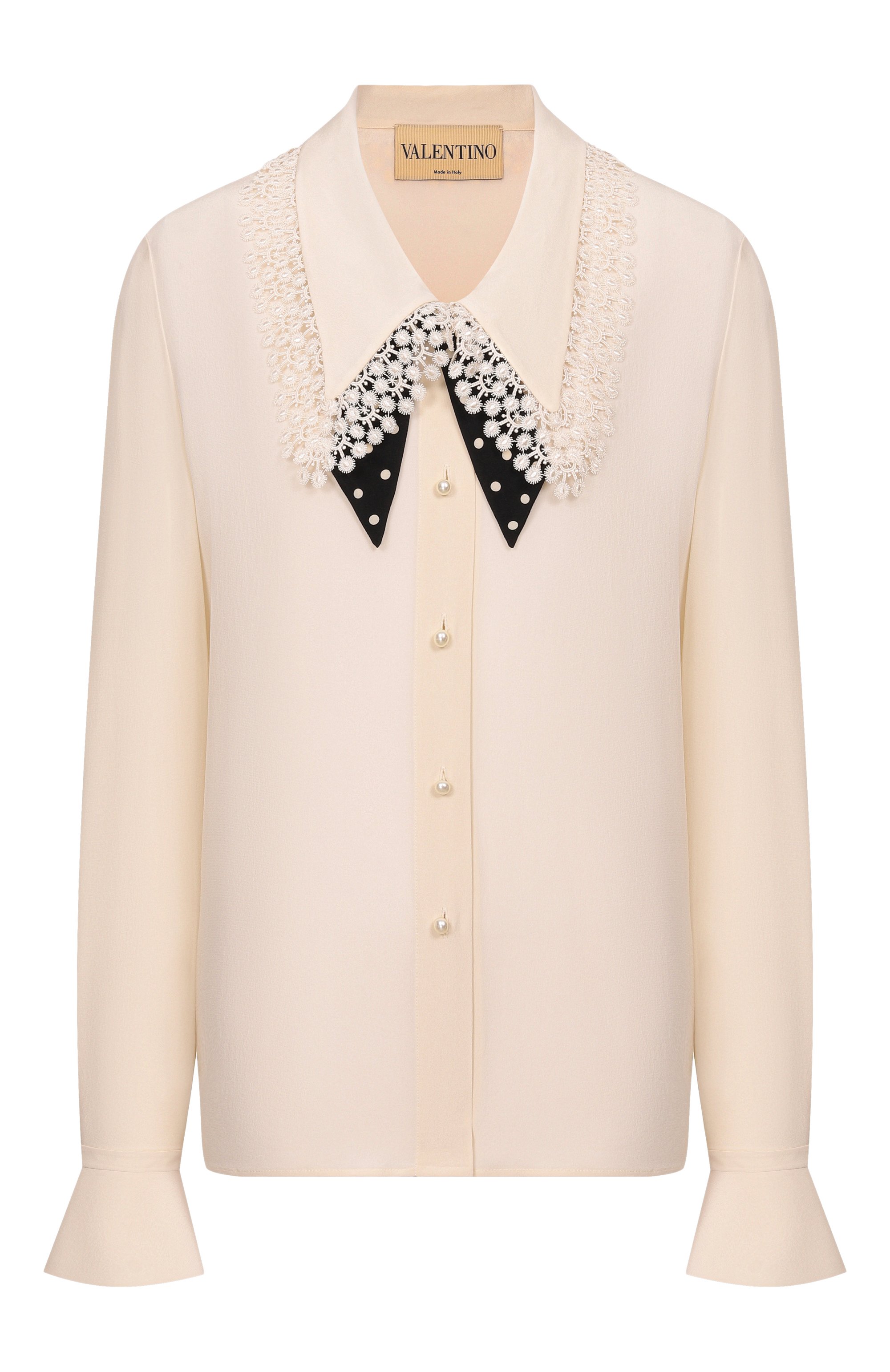 Шелковая блузка VALENTINO, арт. 8B3AB855/21B, фото 1