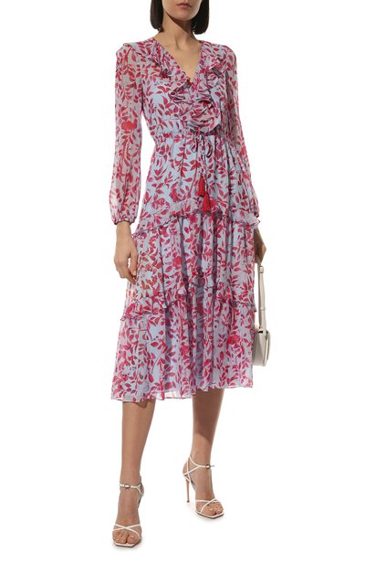 Шелковое платье SALONI, арт. 10409-129-R/1646, фото 2