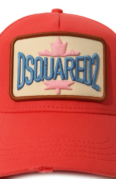 Хлопковая бейсболка DSQUARED2, арт. BCW0091 05C00001, фото 4