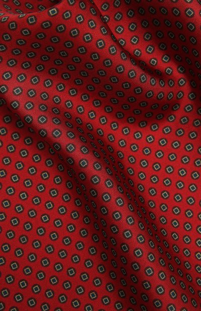 Шелковый шарф SAINT LAURENT красного цвета по цене 32650 руб., арт. 660831/3Y001, фото 2 Шелковый шарф SAINT LAURENT, арт. 660831/3Y001, фото 2