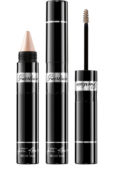 Женское тушь для бровей + хайлайтер la petite robe noire, оттенок 10 light GUERLAIN, арт. G042495