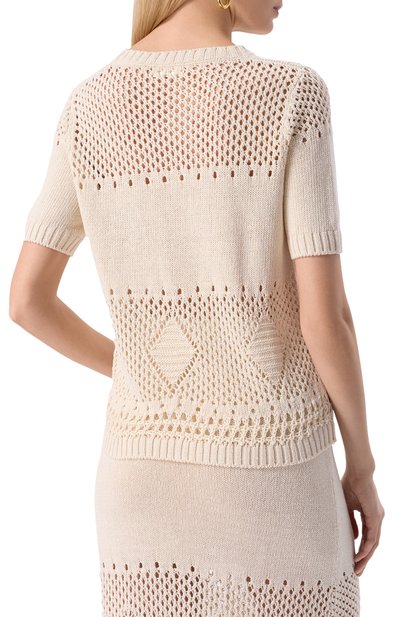 Пуловер из шелка и льна MVST, арт. 25E/X2P/0/A001/7660, фото 4