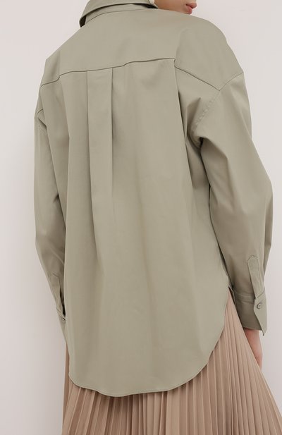 Хлопковая рубашка BRUNELLO CUCINELLI, арт. MP091MF116, фото 4