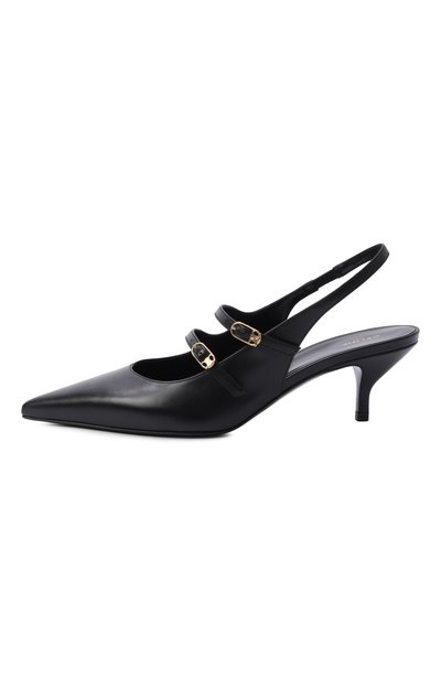 Кожаные туфли judy 40 CELINE черного цвета по цене 121500 руб., арт. 362325176C, фото 4 Кожаные туфли judy 40 CELINE, арт. 362325176C, фото 4