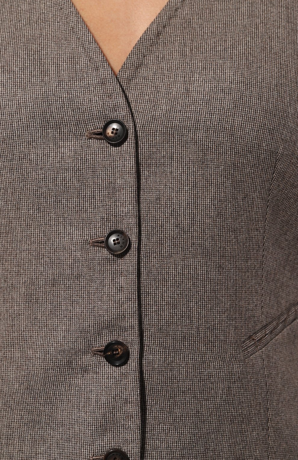 Жилет из шерсти и кашемира KITON, арт. D47456K0104E05, фото 5