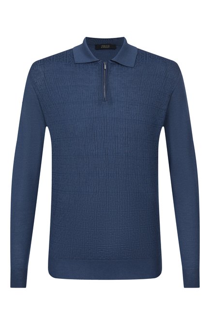 Мужское поло из кашемира и шелка ZILLI, арт. KZP001M0330VMSH00