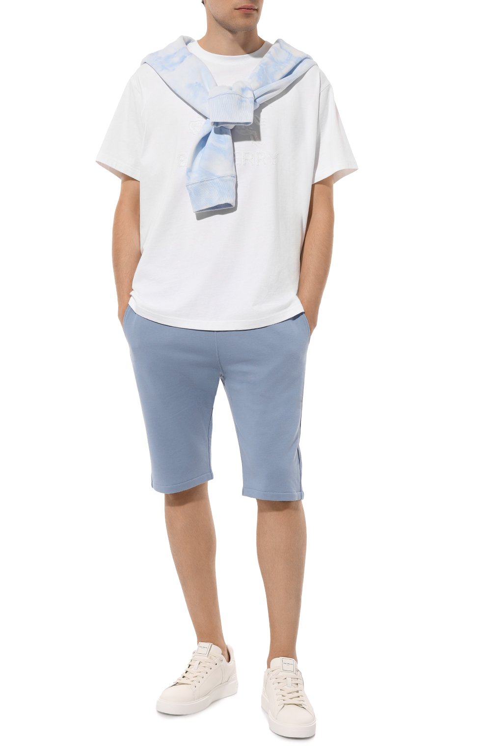 Кожаные кеды b-court BALMAIN, арт. CM1VI288/LVTR, фото 2