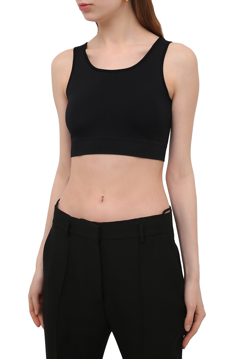Топ RICK OWENS черного цвета по цене 24500 руб., арт. RP21S3690/KSP, фото 3 Топ RICK OWENS, арт. RP21S3690/KSP, фото 3