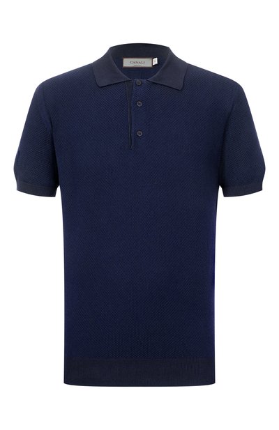 Мужская хлопковое поло CANALI, арт. C0127/MK02461