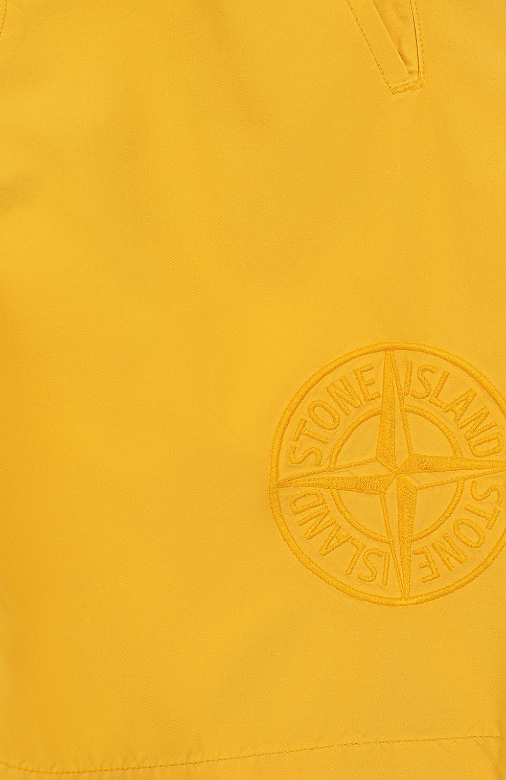 Плавки-шорты STONE ISLAND желтого цвета по цене 13250 руб., арт. 7016B0414/10-14, фото 3 Плавки-шорты STONE ISLAND, арт. 7016B0414/10-14, фото 3