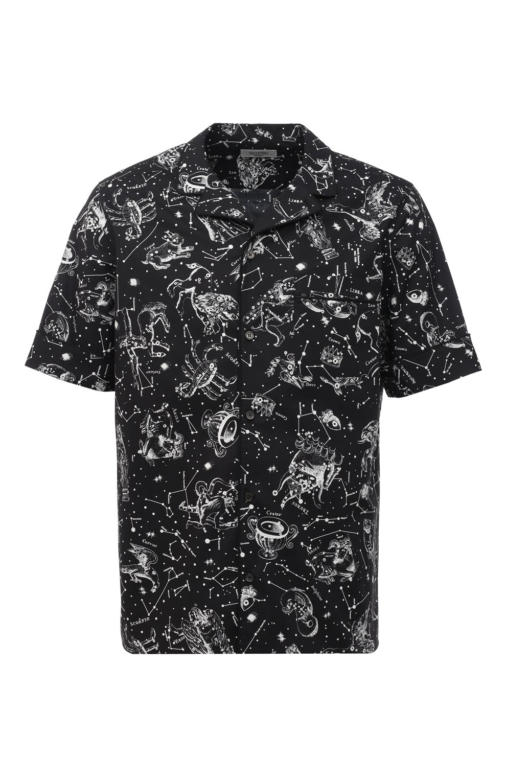 Хлопковая рубашка VALENTINO, арт. VV3AA76871E, фото 1