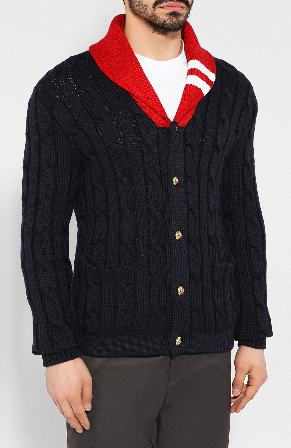 Хлопковый кардиган RALPH LAUREN, арт. 790787794, фото 3