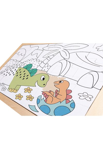 Пазл-раскраска динозавры HAPE, арт. E1641_HP, фото 3