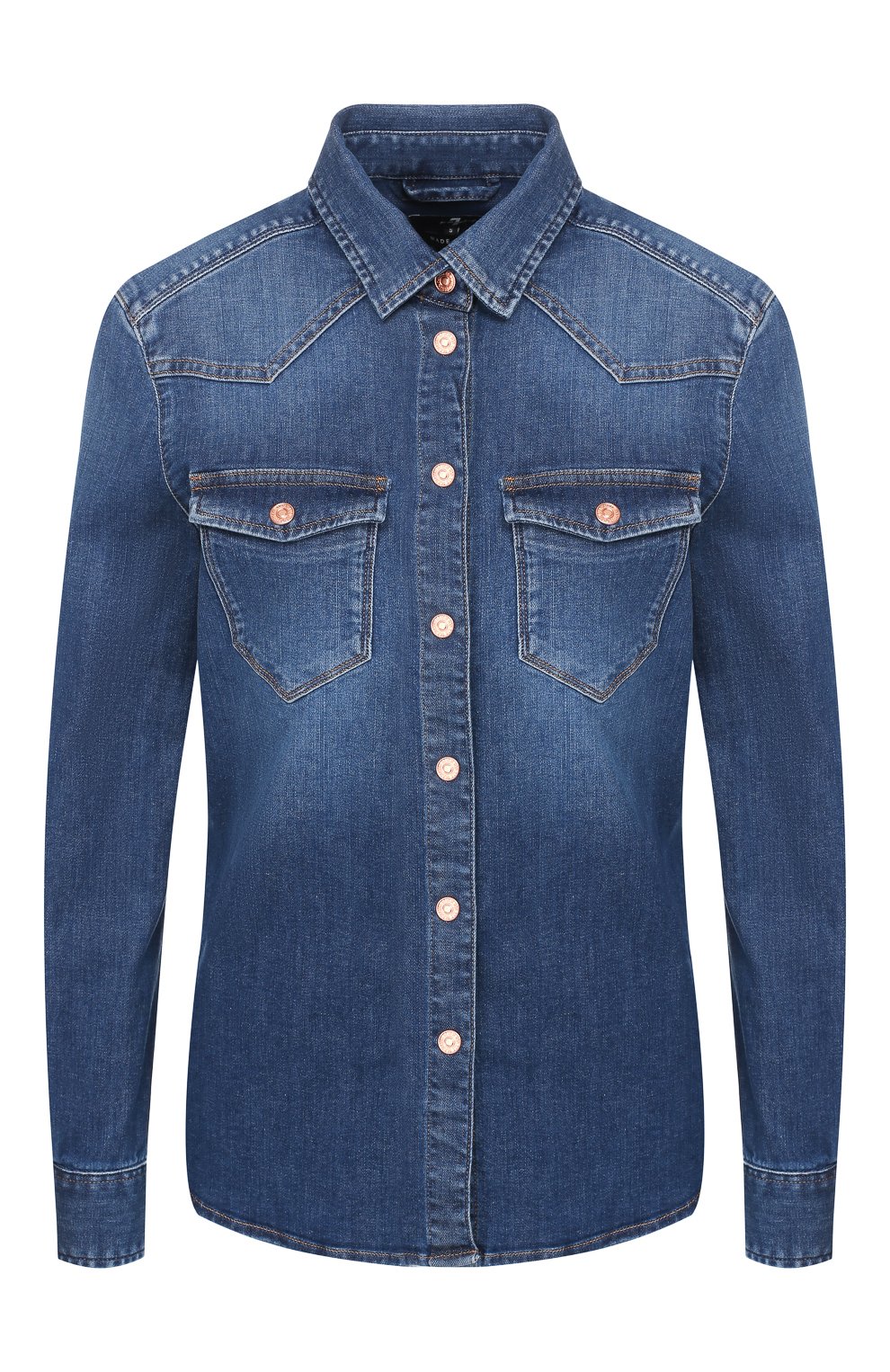 Джинсовая рубашка 7 FOR ALL MANKIND, арт. JSCQZ030TW, фото 1