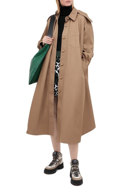 Хлопковый плащ KENZO, арт. FA62MA0359CT, фото 2