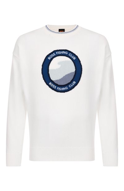 Мужской хлопковый свитер BOSS ORANGE, арт. 50536391