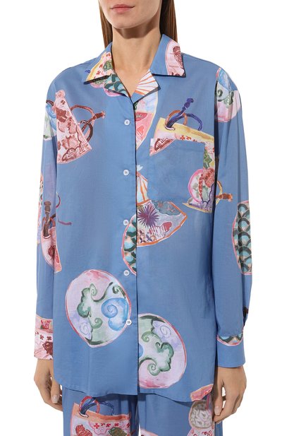 Хлопковая пижама ANY WOWZERS, арт. WKND02-TBLUE, фото 3