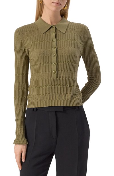 Пуловер из хлопка и шелка PINKO, арт. 104737/A2FC, фото 3