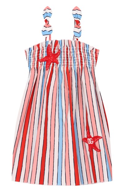 Хлопковый сарафан DOLCE & GABBANA, арт. L54DE0/HS5UN