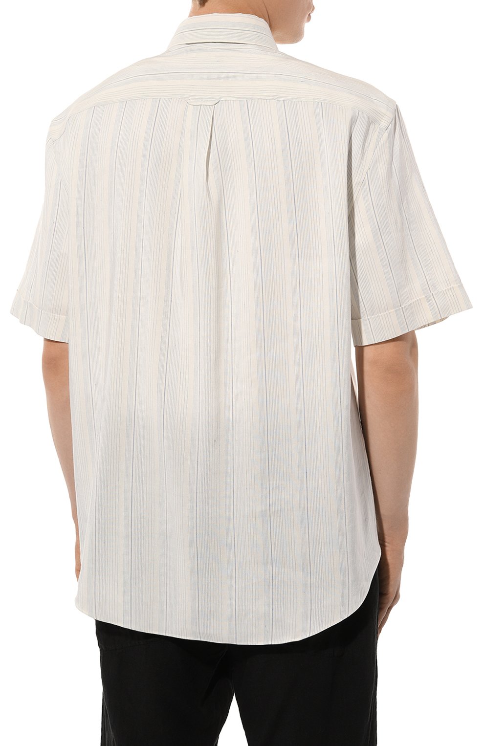 Рубашка изо льна и шелка ZEGNA, арт. UDX45A7/SCP7, фото 4