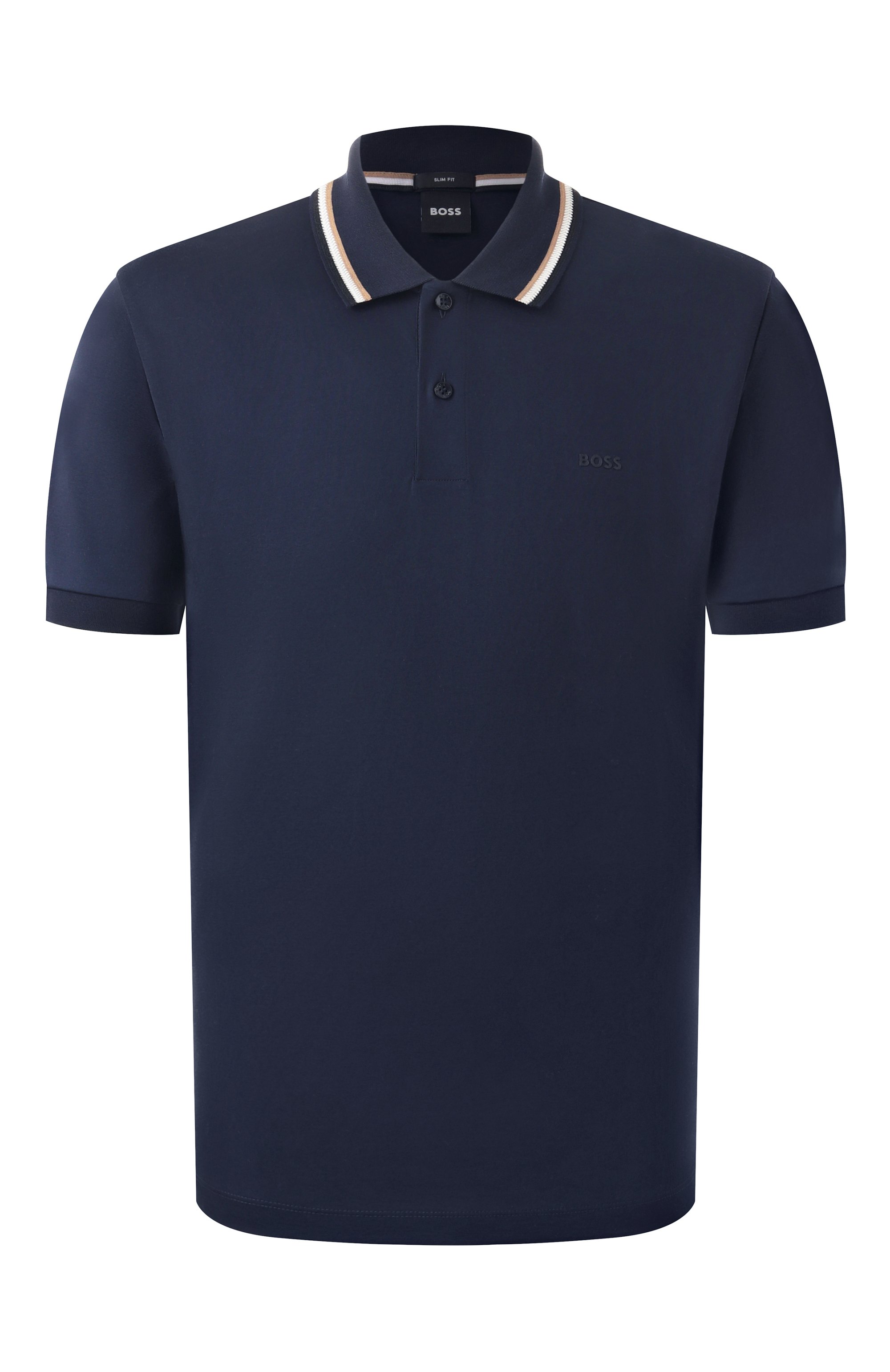 Хлопковое поло BOSS, арт. 50469360, фото 1