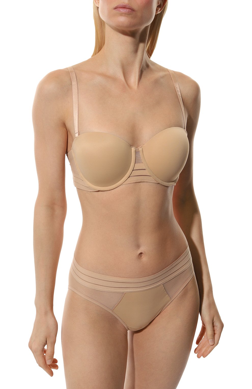 Трусы-слипы MAISON LEJABY бежевого цвета по цене 6820 руб., арт. 171263, фото 2 Трусы-слипы MAISON LEJABY, арт. 171263, фото 2