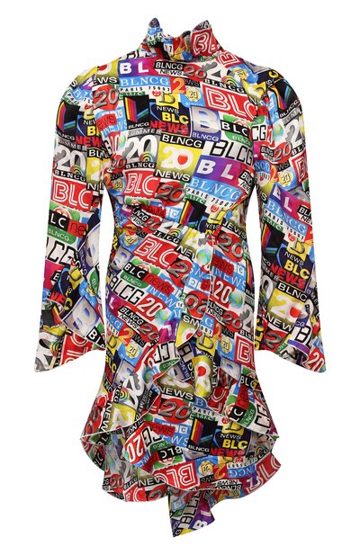 Шелковое платье BALENCIAGA, арт. 621417/TILP1, фото 1