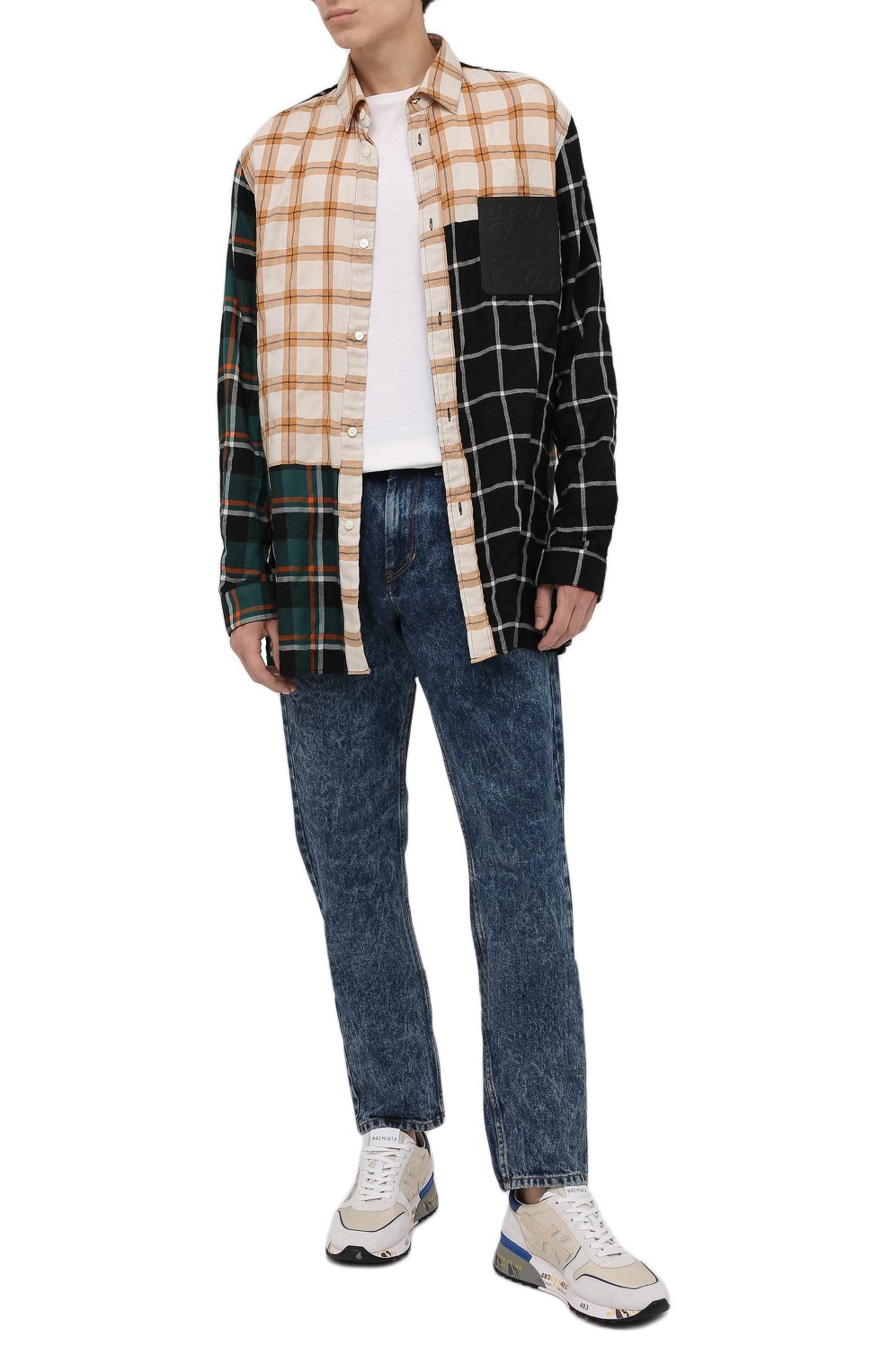 Комбинированные кроссовки mick PREMIATA, арт. MICK/VAR5192, фото 2