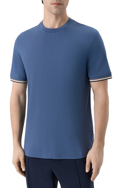 Хлопковая футболка BOSS, арт. 50501097, фото 3