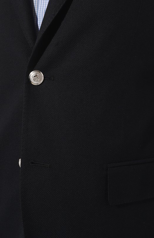 Шерстяной пиджак Corneliani 946008-9418475 Синий  946008-9418475 Фото 7
