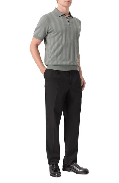 Кожаные пенни-лоферы FRANCESCHETTI, арт. 2366004/CRIMP TINT0, фото 2