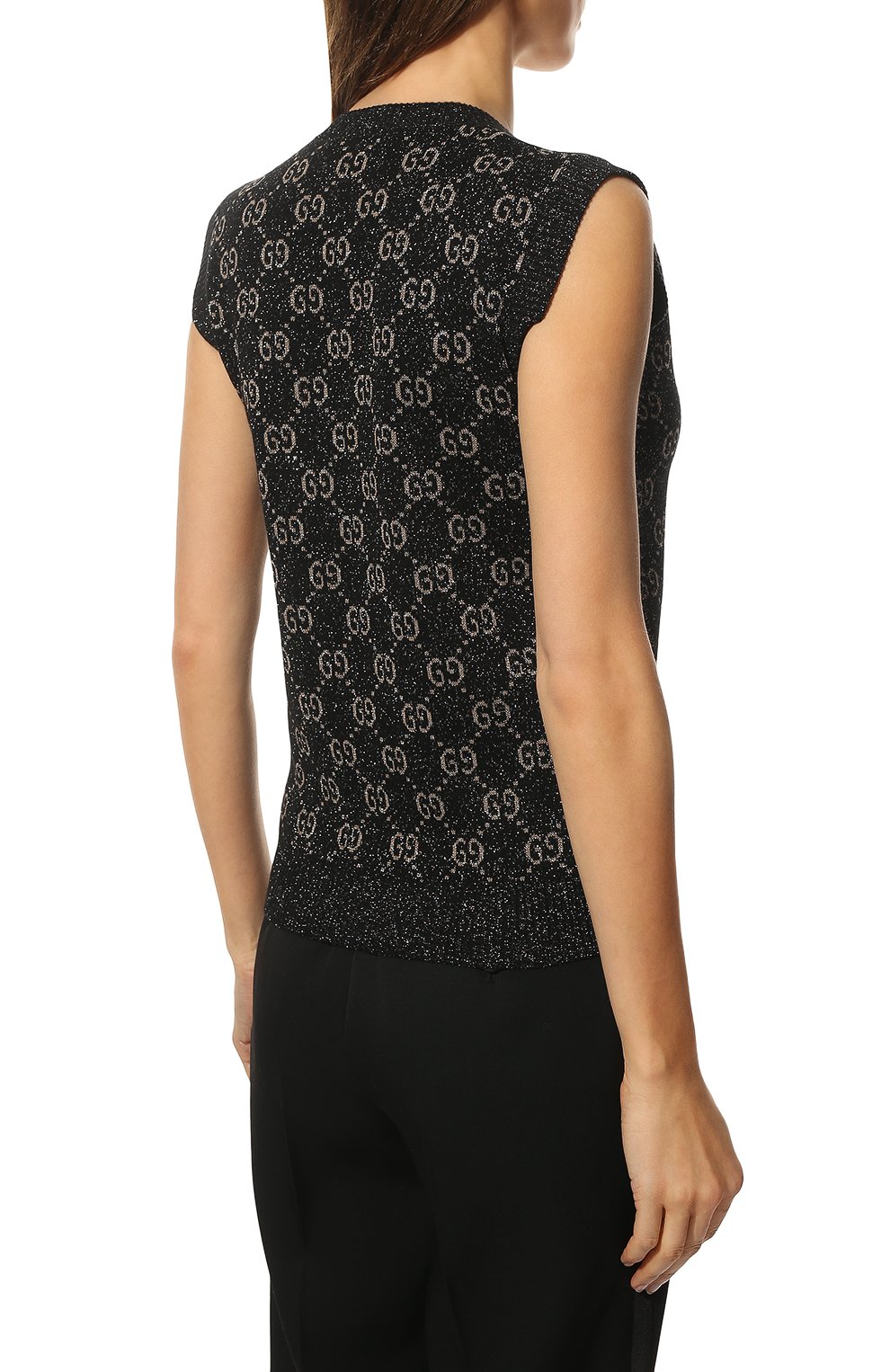 Хлопковый жилет GUCCI, арт. 678436/XKB54, фото 4